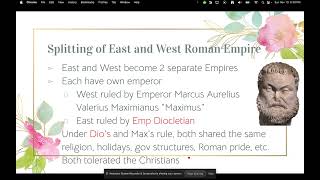 U4 L10 WH24 The Fall of Rome, the Rise of the Byzantine Empire