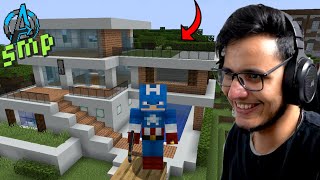 I Built The Best Modern House in Minecraft [Avengers SMP]