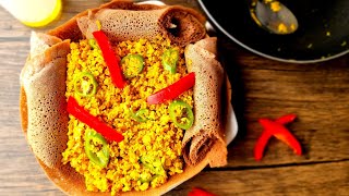 Tofu Easy and Fast Breakfast For Fasting | ቶፉ ቀላል እና ፈጣን የጾም ቁርስ ቀርቦሎታ |Habesha Taste |