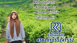 BISMILAH,,,MUDAH MUDAHAN CITA CITA DEWI GADIS YATIM TERKABULKAN PENGEN PUNYA AIR SAMPAI KE RUMAH