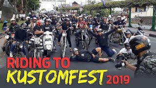 Riding to Kustomfest 2019