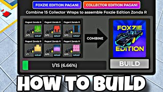 How to Build Foxzie Edition Pagani in Car dealership tycoon | UPDATE