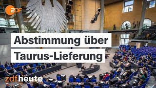 Live: Bundestag stimmt erneut über Taurus-Lieferung ab