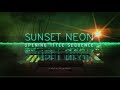 sunset neon opening title sequence