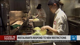 Restaurants responds to new restrictions
