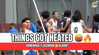 THINGS GOT HEATED 🤬🔥 | Homewood-flossmoor 🆚 Bloom ‼️ fall league!