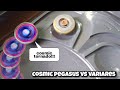 cosmic pegasus special move vs variares beyblade metal fight in real life