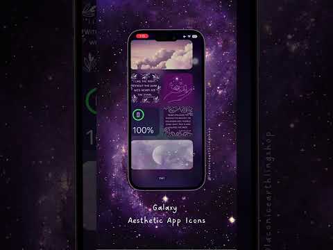 Tema Galaxy⋆｡˖°⋆˚˖°#teléfono inteligente #diseño de aplicaciones #fondo de pantalla #desarrollo de aplicaciones #organización #planificador de iPad