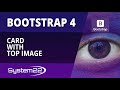 Bootstrap 4 Blueprints Card With Top Image