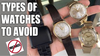 Watch Collecting Tips: What Watches to Avoid