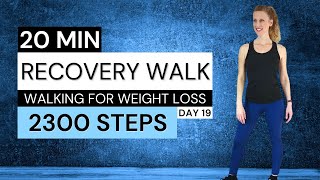 ACTIVE REST / RECOVERY Walk to Help with Muscle Soreness! (Walk at Home) Low Impact Workout