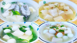 4 RESEP SUP TAHU PUTIH PALING SIMPEL DAN SEHAT