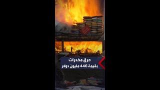 حرق مخدرات قيمتها نحو 446 مليون دولار في ميانمار