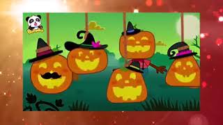 ♬五つの小カボチャ | Halloween Songs | ハロウィンソング |  kidslikechannel26