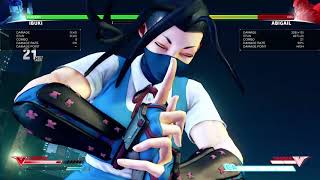 SF5　MAXHIT　COMBO　IBUKI　スト5　いぶき　最高HITコンボ