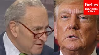 'This Is The National Level': Schumer Accuses Trump Of Breaking Promise On State-Level Abortion Laws