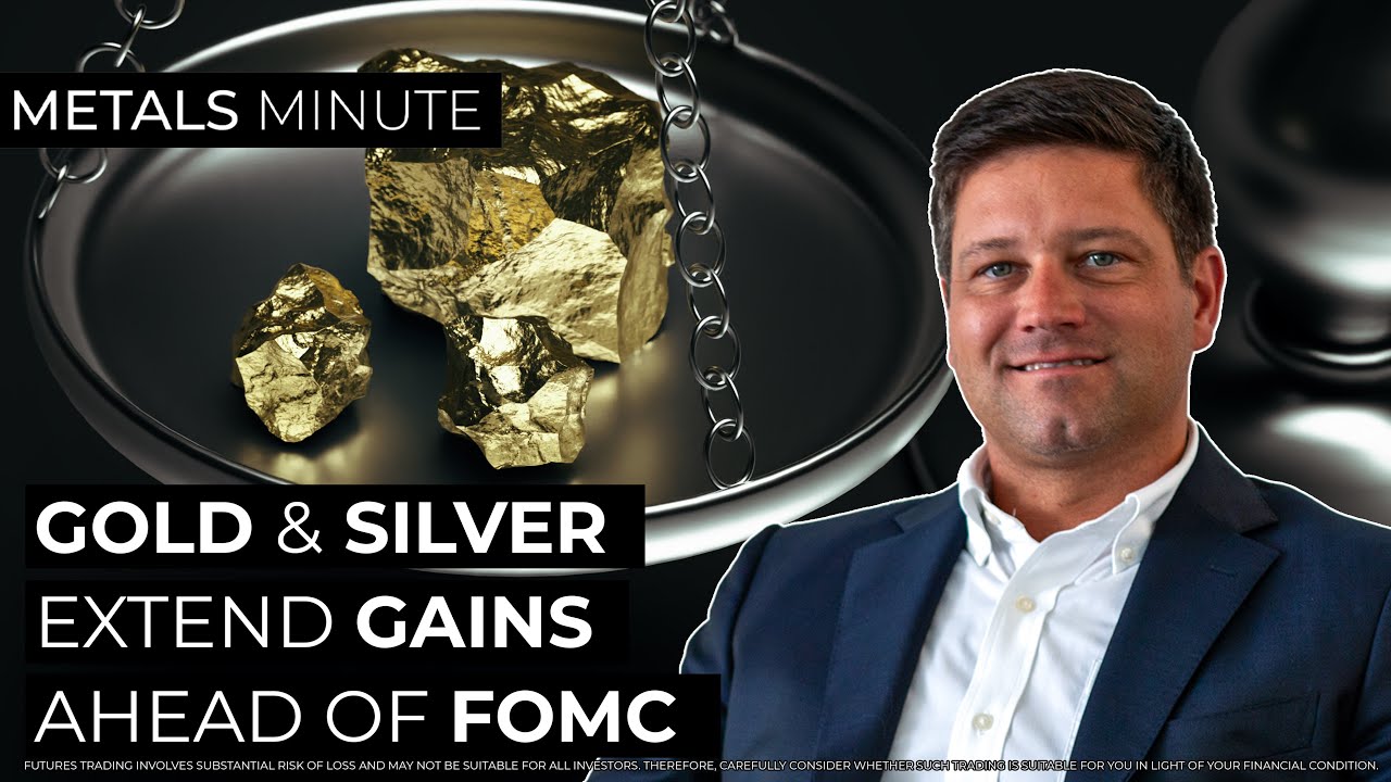 Gold And Silver Extend Gains Ahead Of FOMC! -The Metals Minute W/ Phil ...