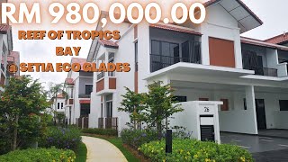 Rumah Terbaru  !! Reef of Tropics @ Setia Eco Glades | BAY | Freehold | Besar Master Room !!