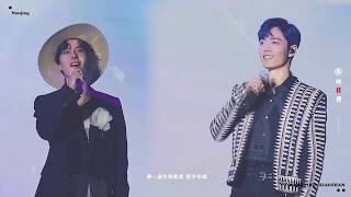 [FANCAM] 191102 Wang Yibo ♡ Xiao Zhan《Wu Ji 无羁》| Concert《The Untamed》in NanJing