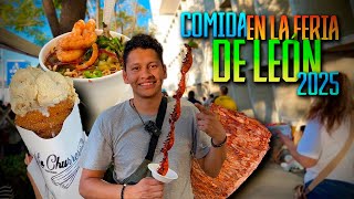 Así es la COMIDA en la FERIA DE LEÓN 2025 🍔🍕🍰🌮🍜🥐