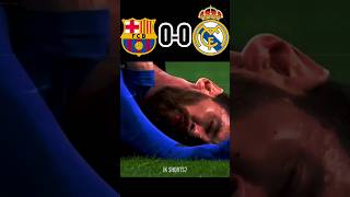 Real Madrid vs Barcelona 2017 (2-3) #laliga #footballshorts #youtubeshorts #messi#shorts