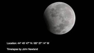 Lunar Eclipse Timelapse [HD] - 12/21/10