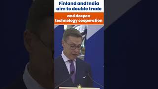 Finland–India Trade to Double | Technology Partnership Expands #trade