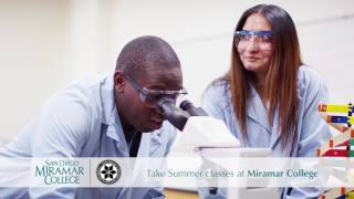 Enroll now for Summer classes at Miramar College