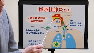 誤嚥性肺炎を防ぐのどピコ体操「誤嚥性肺炎とは篇」【パナソニック公式】