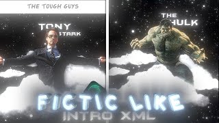 FICTIC LIKE FULL EDIT | 3D Particles | Cloud Preset On Alight Motion | With XML File