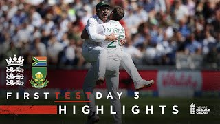 Nortje Fires SA To Victory | Highlights - England v South Africa Day 3 | 1st LV= Insurance Test 2022