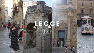 A day trip to Lecce | Puglia region of Southern Italy 🇮🇹 | Aesthetic Italy Travel