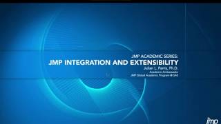 JMP Integration and Extensibility with SAS, R, Python (Oct 2017)