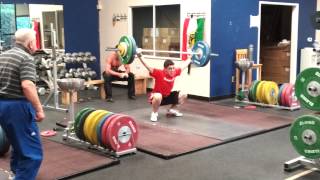 Sina Abadi, 62kg, 93kg Snatch at Podium Gold