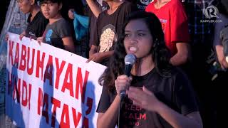 Youth leader asks where is the all-out drug war vs rich?