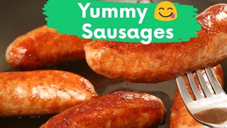 How To Cook Sausages  - SIMPLE & EASY at HOME!