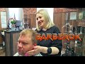 💈When Your Favorite Hairdresser Olga suddenly Decides To Become A Barber...It was sooo FUNNY😂😂😂