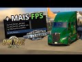 🔧MUDE ESSAS OPÇÕES NO ETS2 E ATS PARA TER MAIS FPS🔥| Otimizar American e Euro Truck Simulator✔️