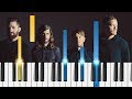 Imagine Dragons - Natural - EASY Piano Tutorial