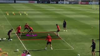 3 v 1 + Transition | Atletico Madrid Training | Diego Simeone Training