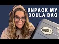 Unpack my DOULA BAG | Certified Birth Doula of 7+ Years