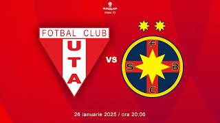 Live | Conferinta de presa dupa  UTA - FCSB 0-1