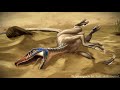 Welociraptor vs Protoceratops - ostatnie chwile „walczących dinozaurów”