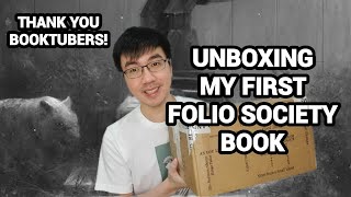 A Surprising Unboxing of My First Ever Folio Society Book | Thank You So Much, Booktubers!