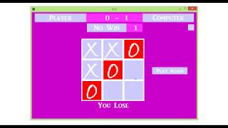 Java Swing GUI: XO Game