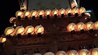 2015西条祭り　伊曽乃祭礼 駅前前夜祭