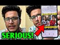 @triggeredinsaan VERY SERIOUS- FAN MISSING! (Police Involved) | Live Insaan Nischay Malhan Shorts