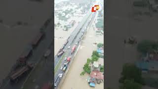 Drone captures severe waterlogging in Tamil nadu