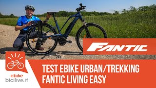 Test ebike Fantic Seven Days Living: perfetta per città e trekking