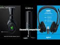 Razer Seiren X Sound Test Compared With Other Microphones